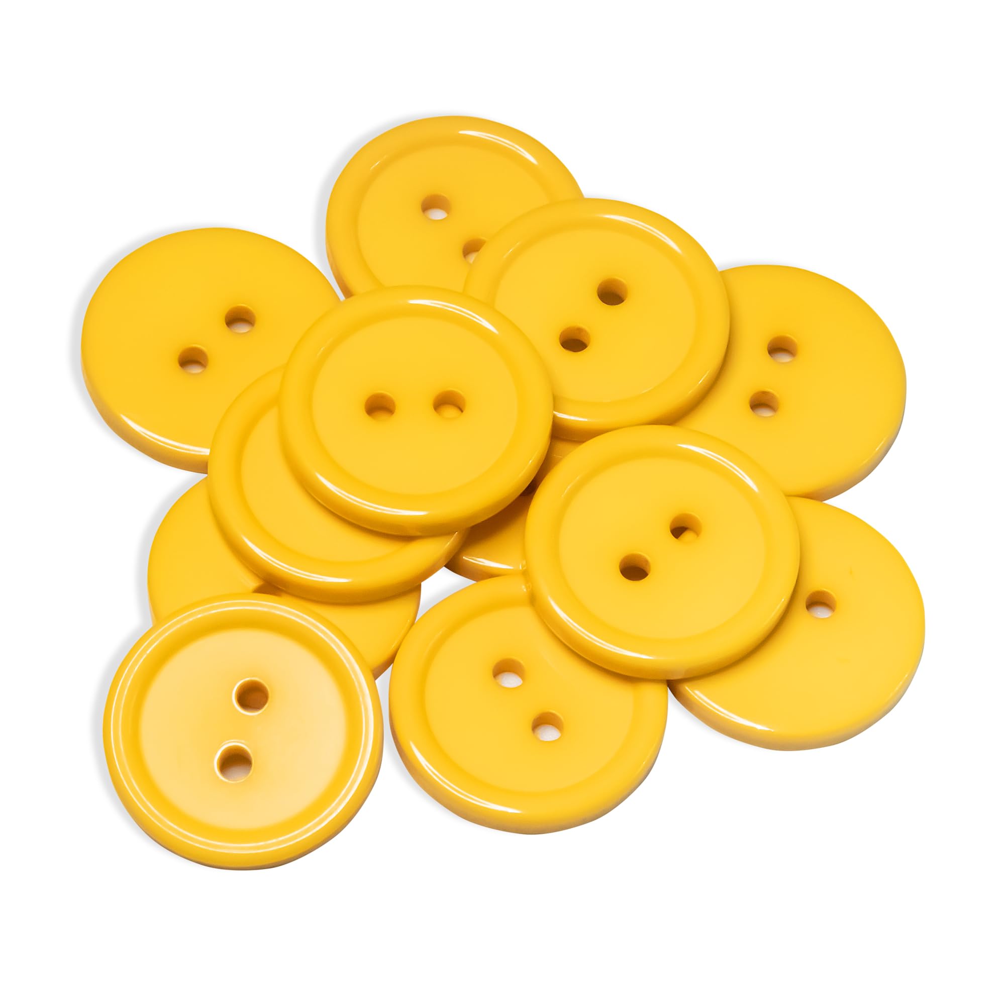 little suzie TIGHT HEM BUTTON TUBE イエロー Amazon.com: 12 Yellow Buttons - 0.8 inch, 2 Hole, Round, 32L
